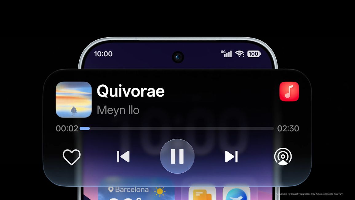 Oppo ColorOS 17 floating pill navigation Oppo ColorOS 17 floating pill navigation