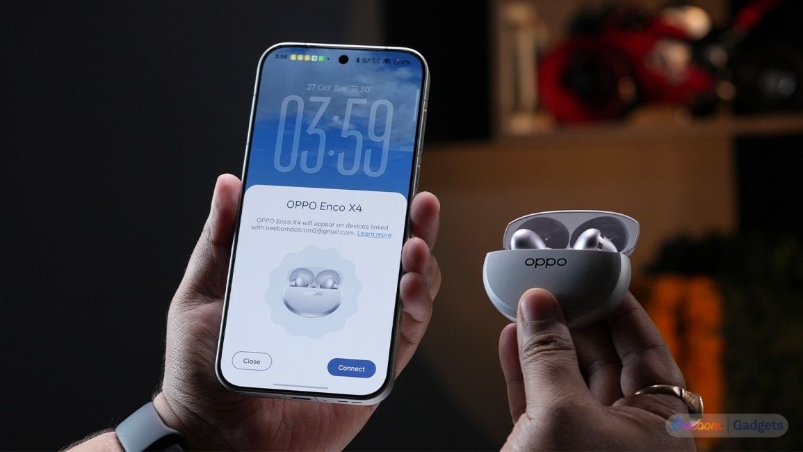 Oppo Enco X4 pairing with the Find X10 Pro Max Oppo Enco X4 pairing with the Find X10 Pro Max