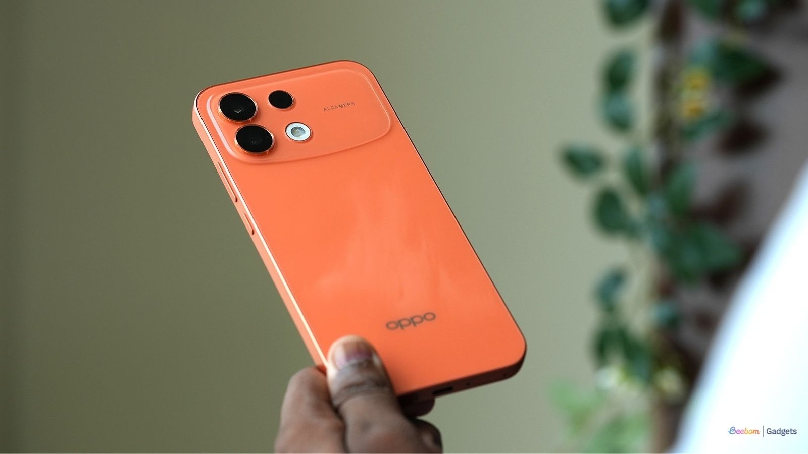Oppo F35 Pro in hand design showcased