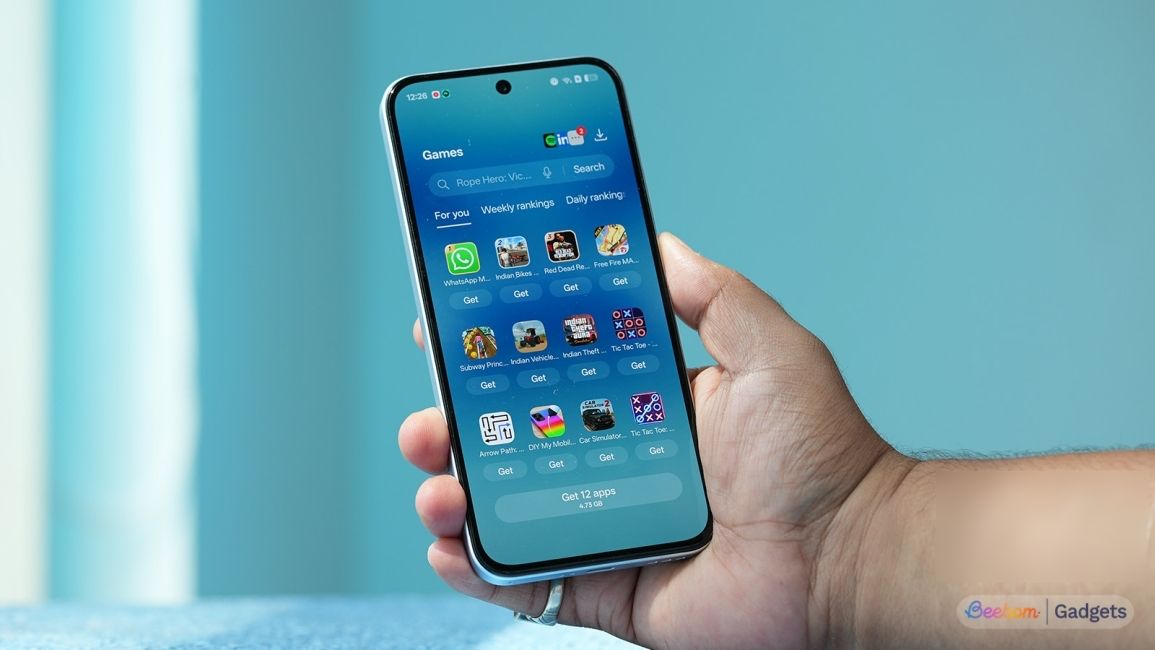 Oppo F35 showcasing its bloatware