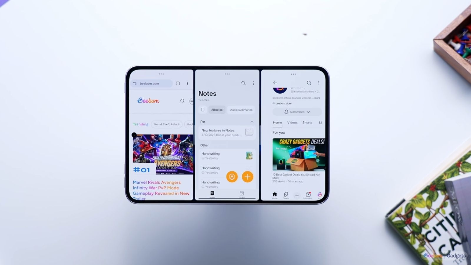 Oppo Pad Mini multitasking