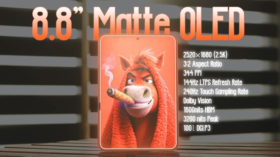 Oppo Pad Mini display