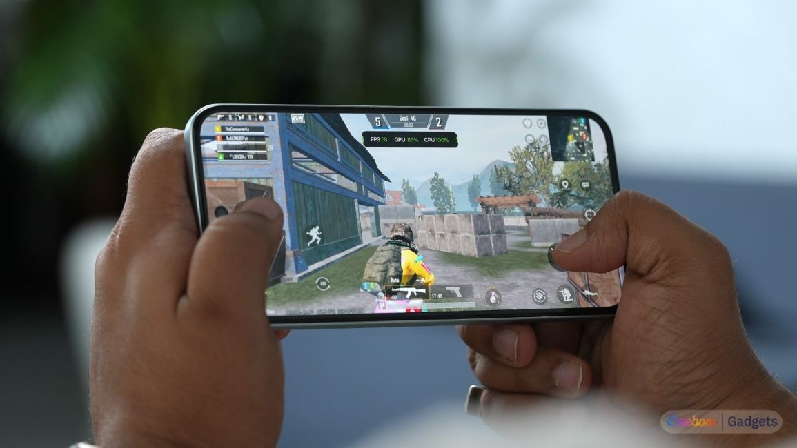 Playing games on the Oppo F35