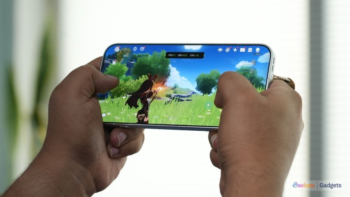Playing Genshin Impact on the Oppo Find X10