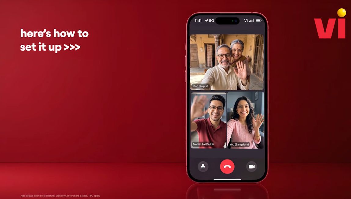 Vi Prepaid Family plans introduced in India Vi Prepaid Family plans introduced in India