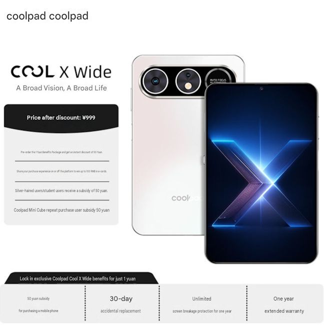 Coolpad Cool X Wide pricing after discounts