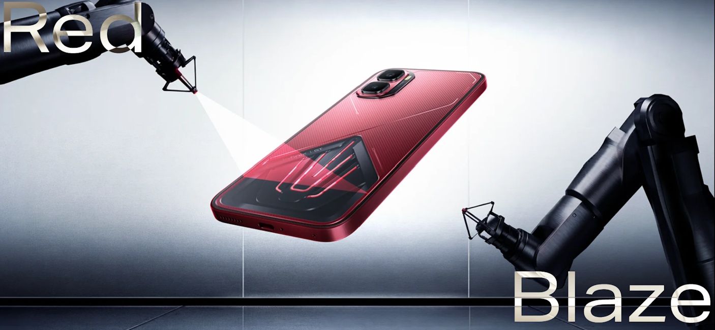 Infinix GT 50 Pro in Red Blaze Infinix GT 50 Pro in Red Blaze