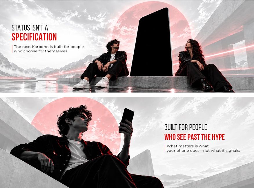 Karbonn Rebel 5G teased on Amazon India