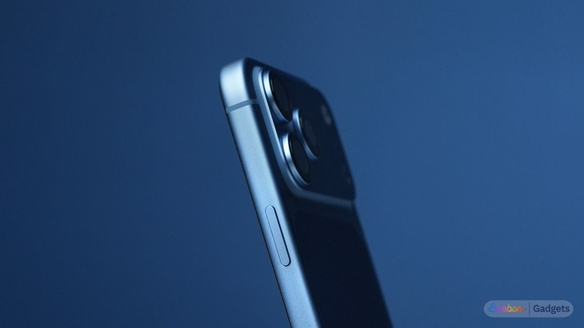 shot of the iPhone 18 Pro Max from the sides