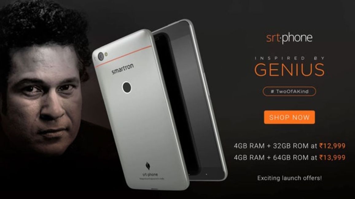 Sachin Tendulkar's srt.phone launched back in May 2017 Sachin Tendulkar's srt.phone launched back in May 2017