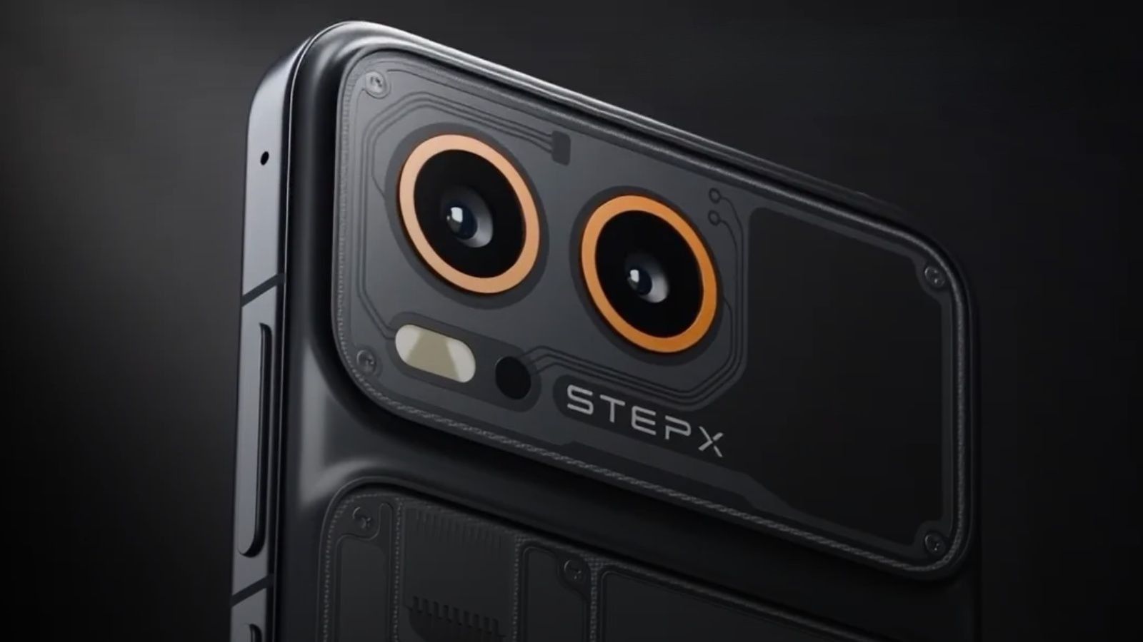 StepX phone back design showcased StepX phone back design showcased