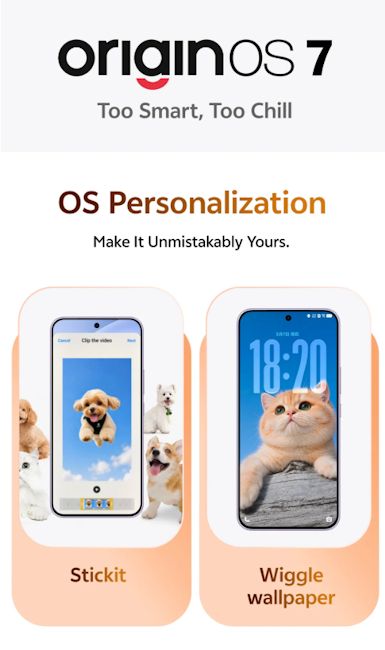 Vivo V80 OriginOS 7 features