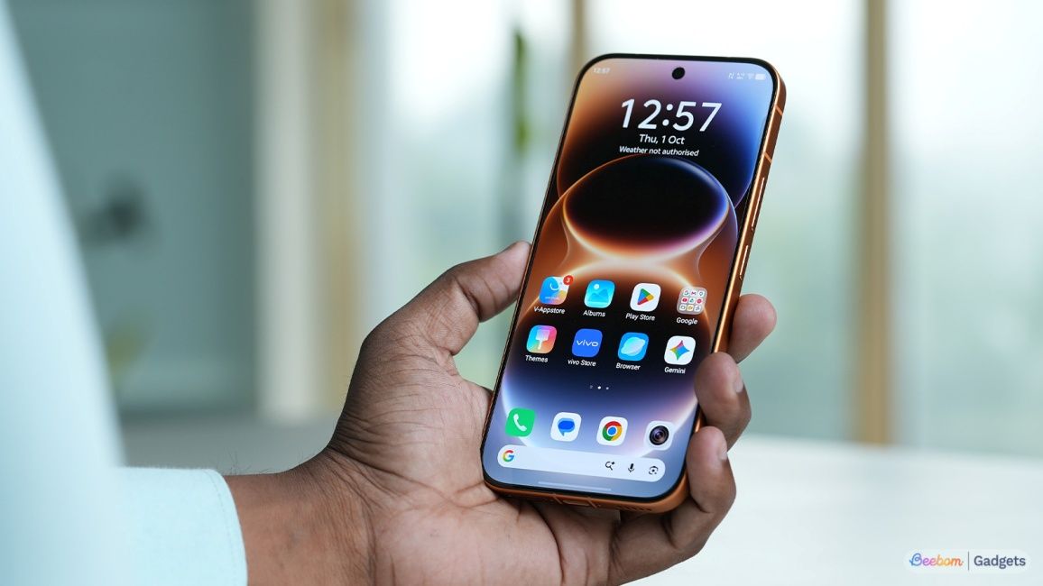 Home screen on the Vivo V80