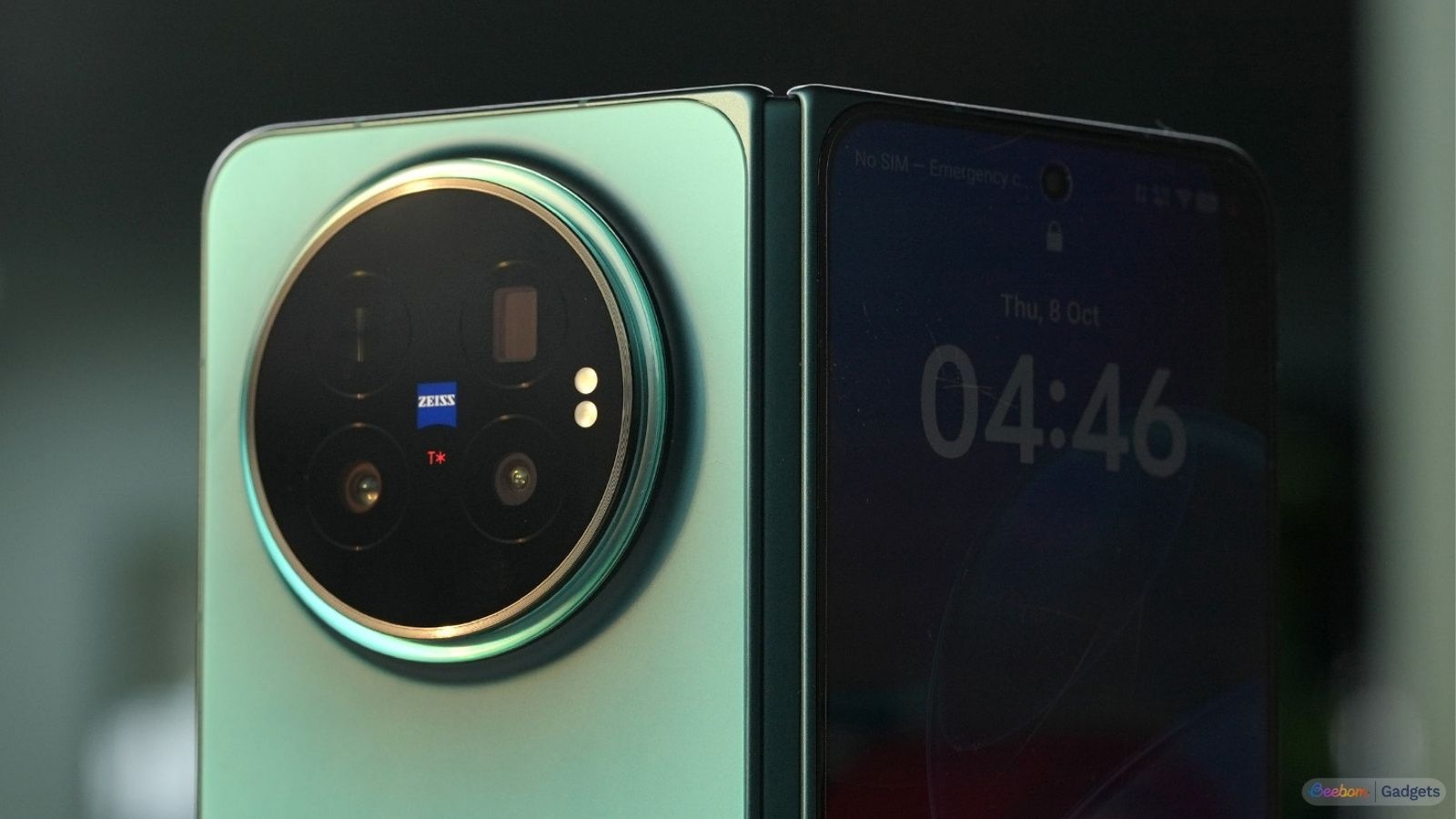 Vivo X Fold 6 camera module close up