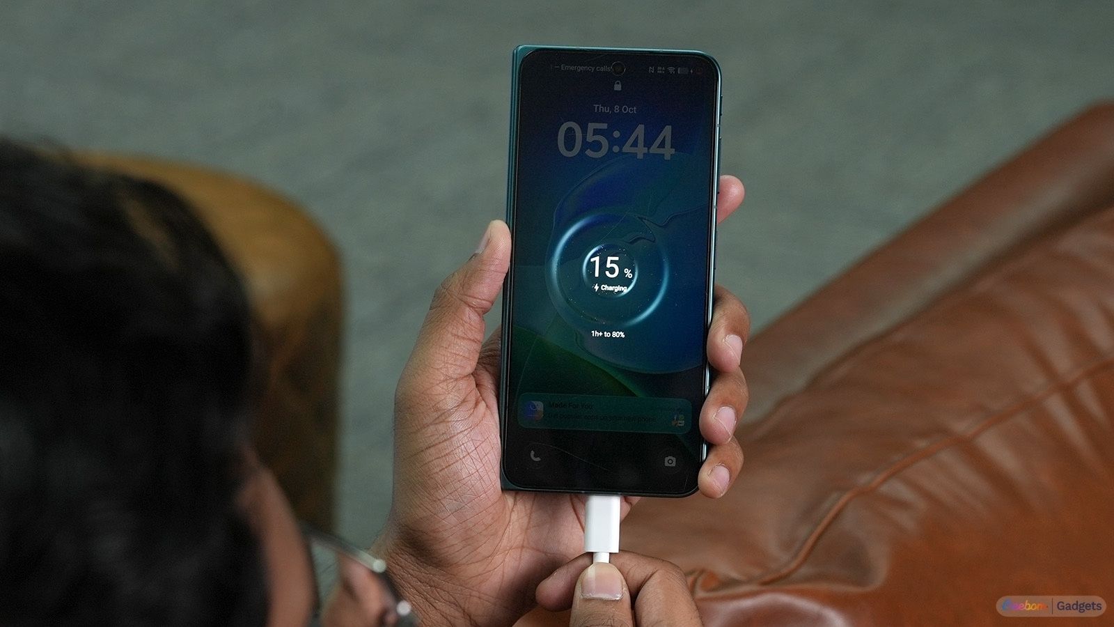 Vivo X Fold 6 charging animation showcased
