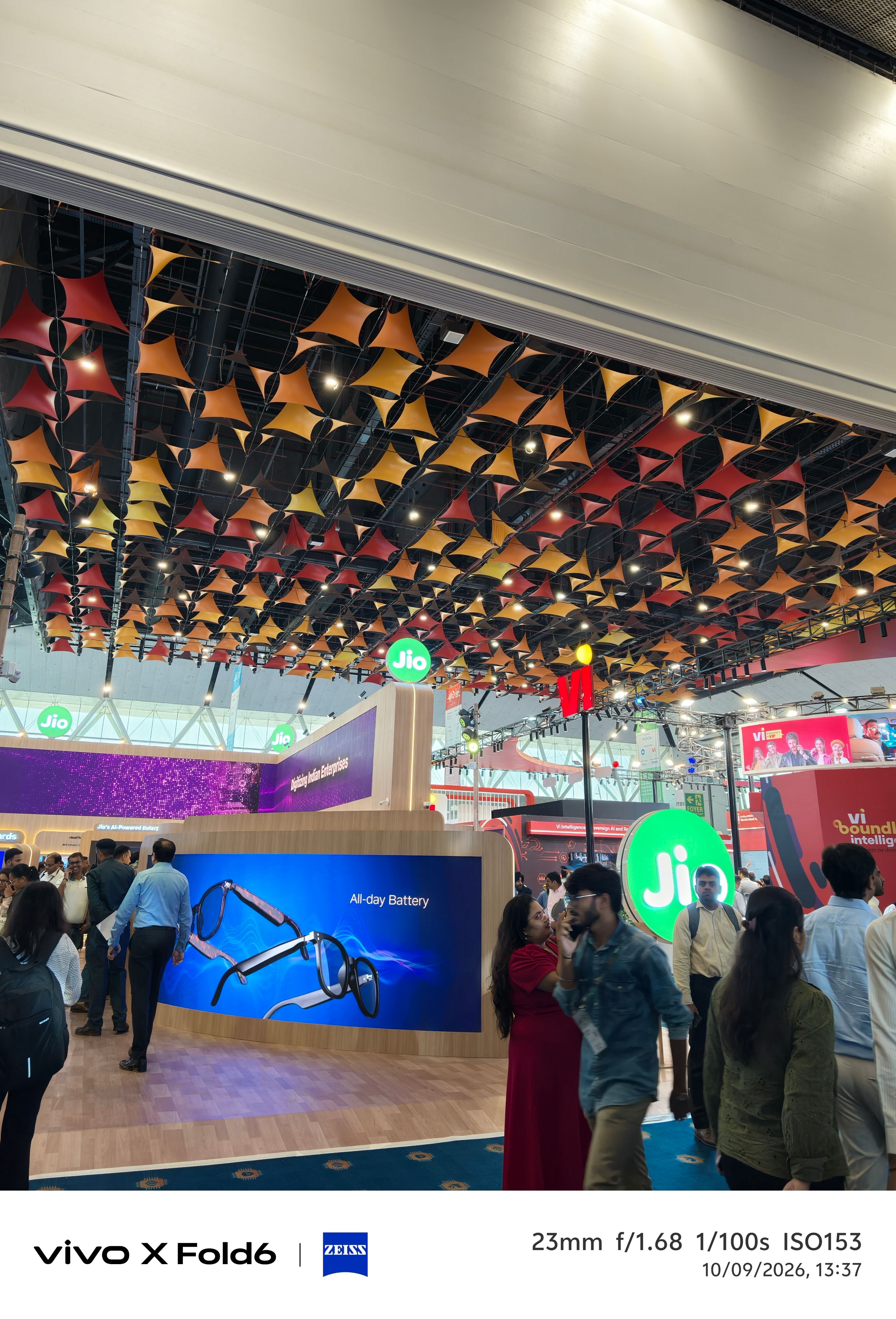 Vivo X Fold 6 daytime shot of indoors imc main camera