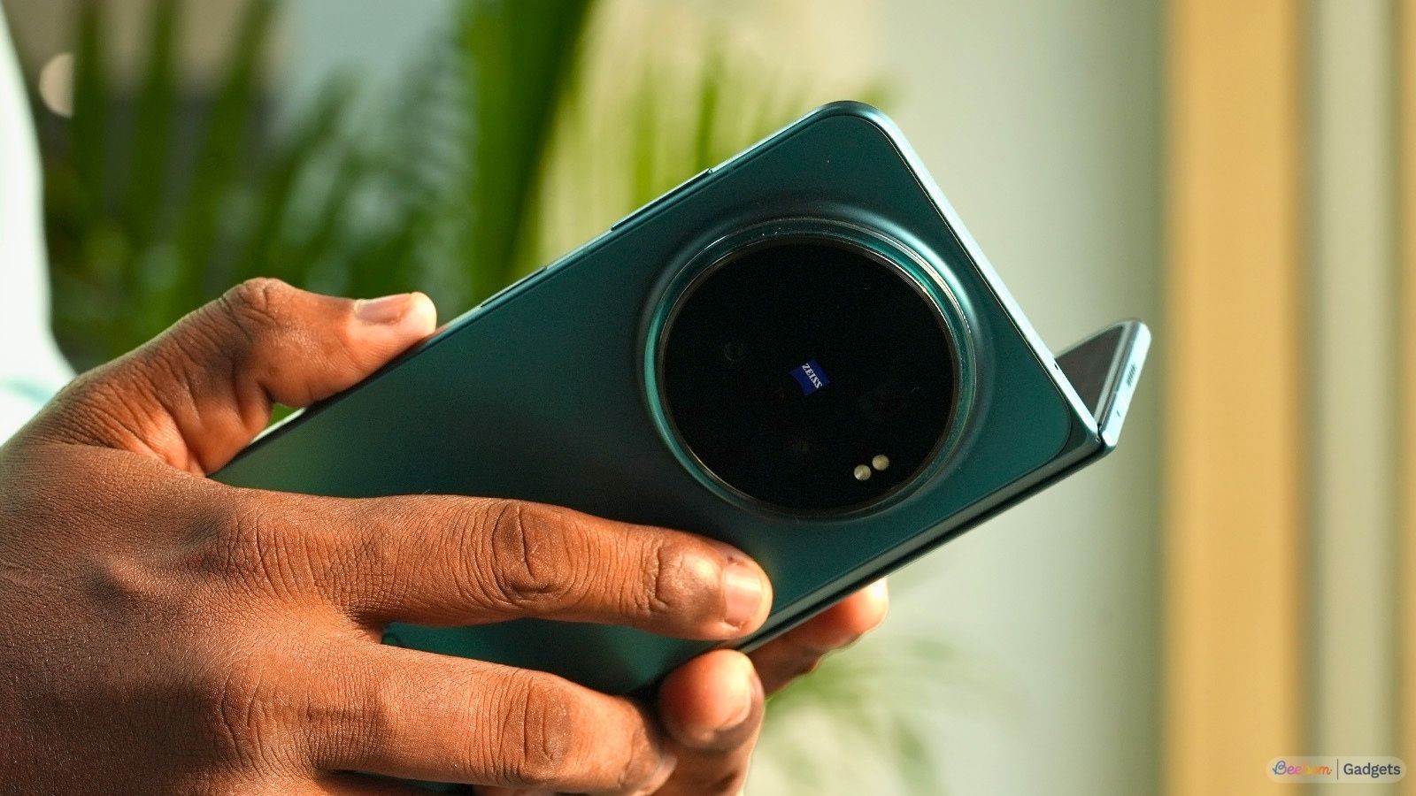 Vivo X Fold 6 slightly unfolded design showcased