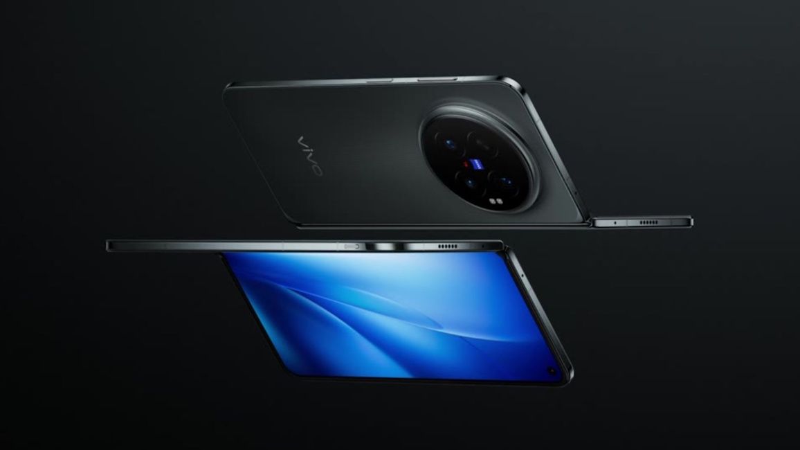 Vivo X Fold 6 in Prism Black