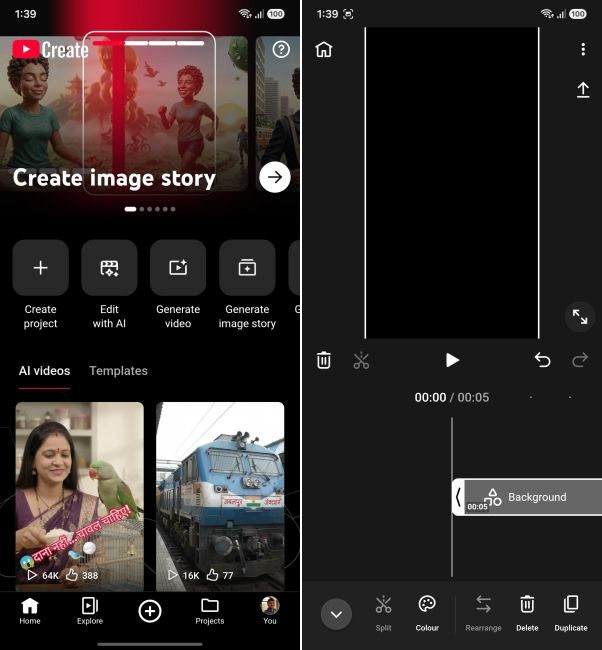 youtube create app ui on android