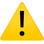 caution yellow icon