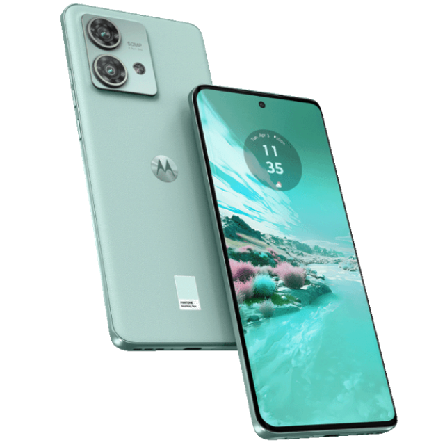 Motorola Edge 40 Neo Front and Back Soothing Sea