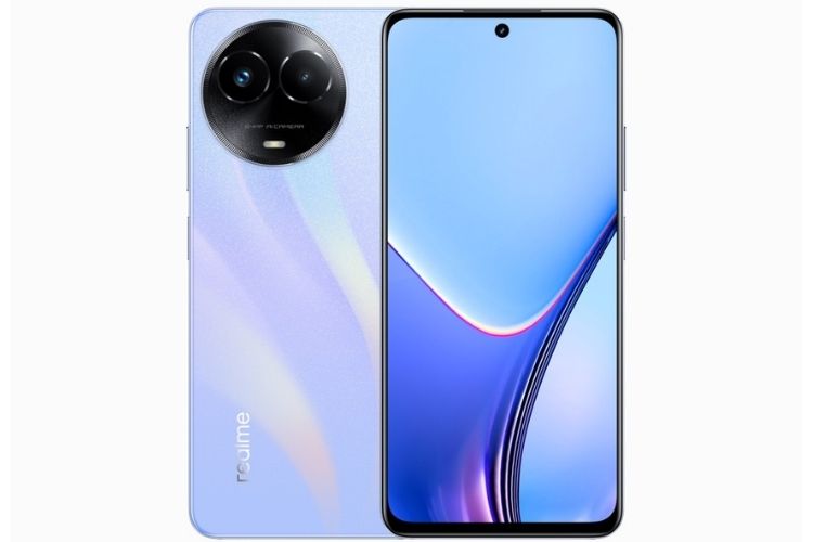 Realme 11X 5G Purple Dawn Front and Back