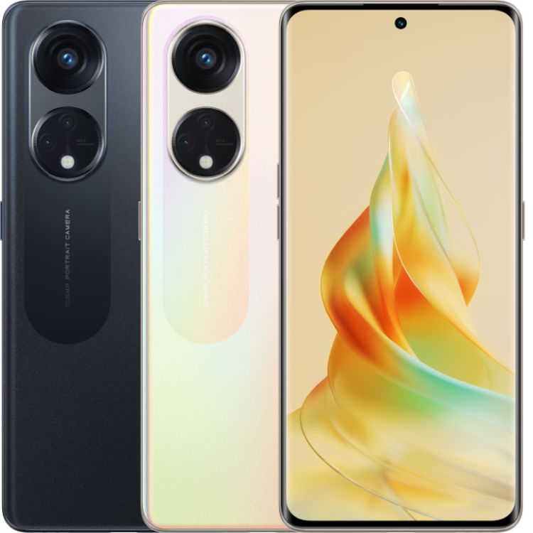 Oppo Reno8 T 5G Front and Back