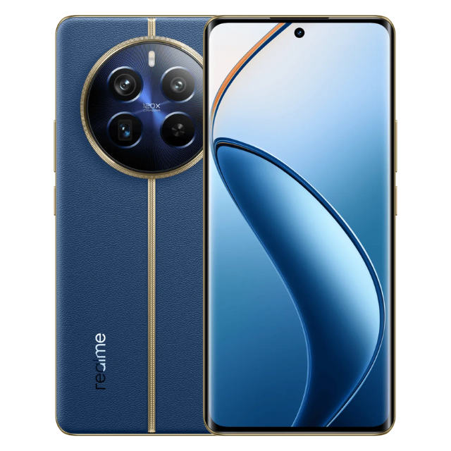 Realme 12 Pro Plus 5G Submarine Blue Front and Back