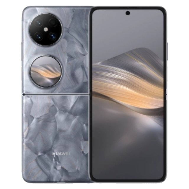 Huawei Pocket 2 front and back in Tahitian Grey