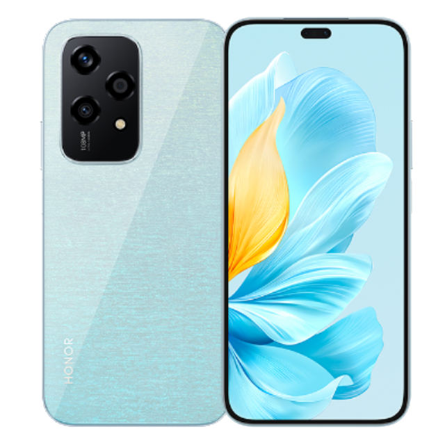 Honor 200 Lite front back Starry Blue