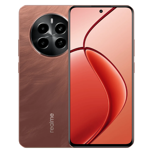 Realme P1 5G Front and Back Phoenix Red