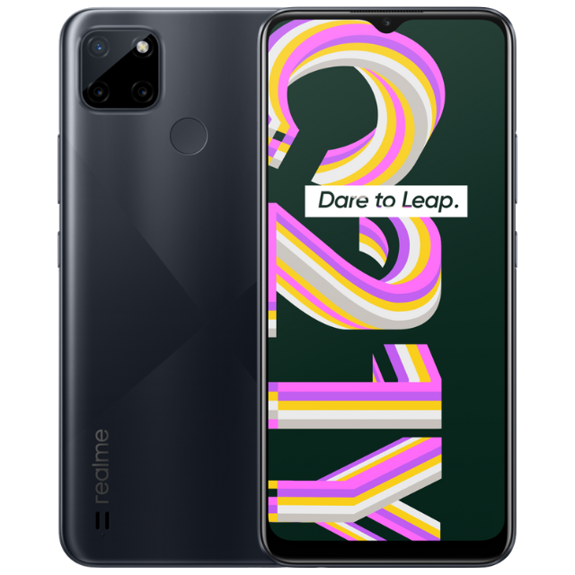 Realme C21Y Front Back Cross Black