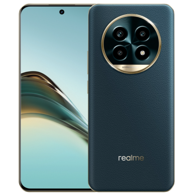 Realme 13 Pro Front and Back Emerald Green