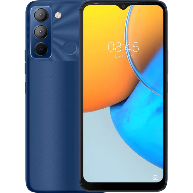 Tecno Pop 5 Pro Deepsea Luster Front Back