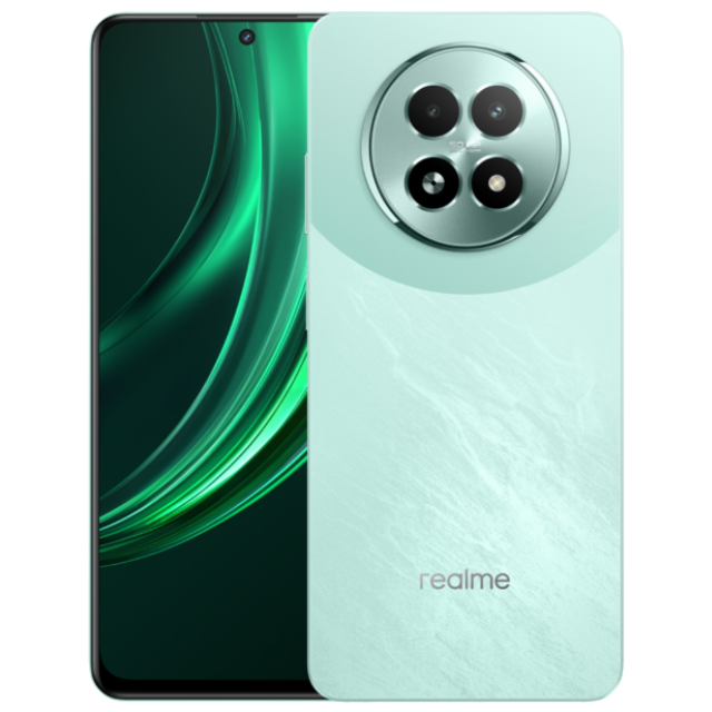 Realme 13 5G Front and Back Speed Green