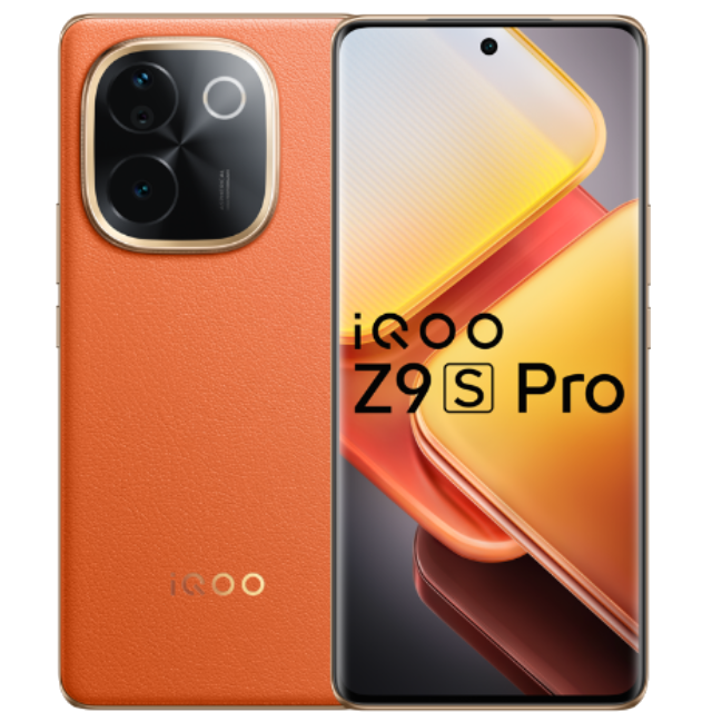 IQOO Z9s Pro 5G Orange Front and Back