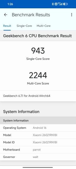 Geekbench 6