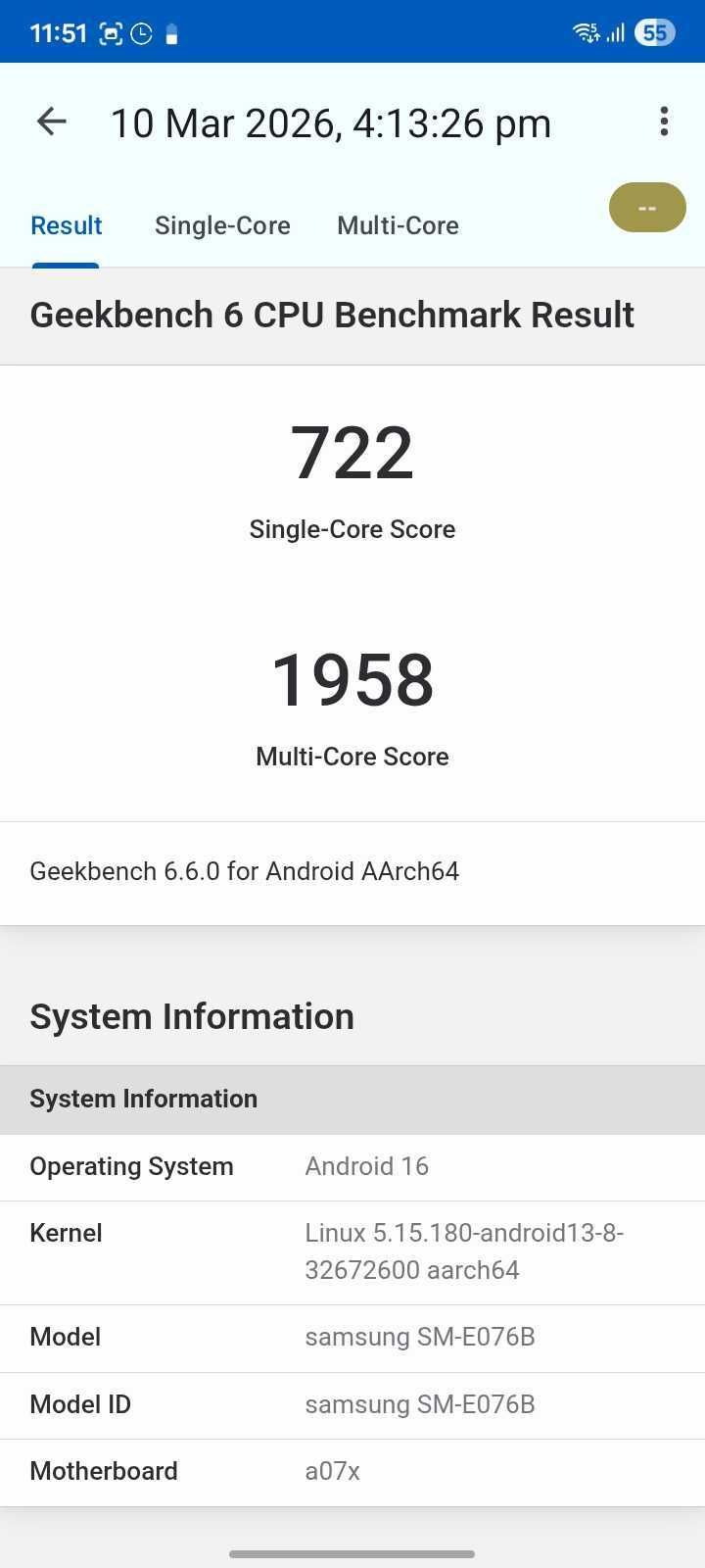 Samsung Galaxy F70e 5G image 1