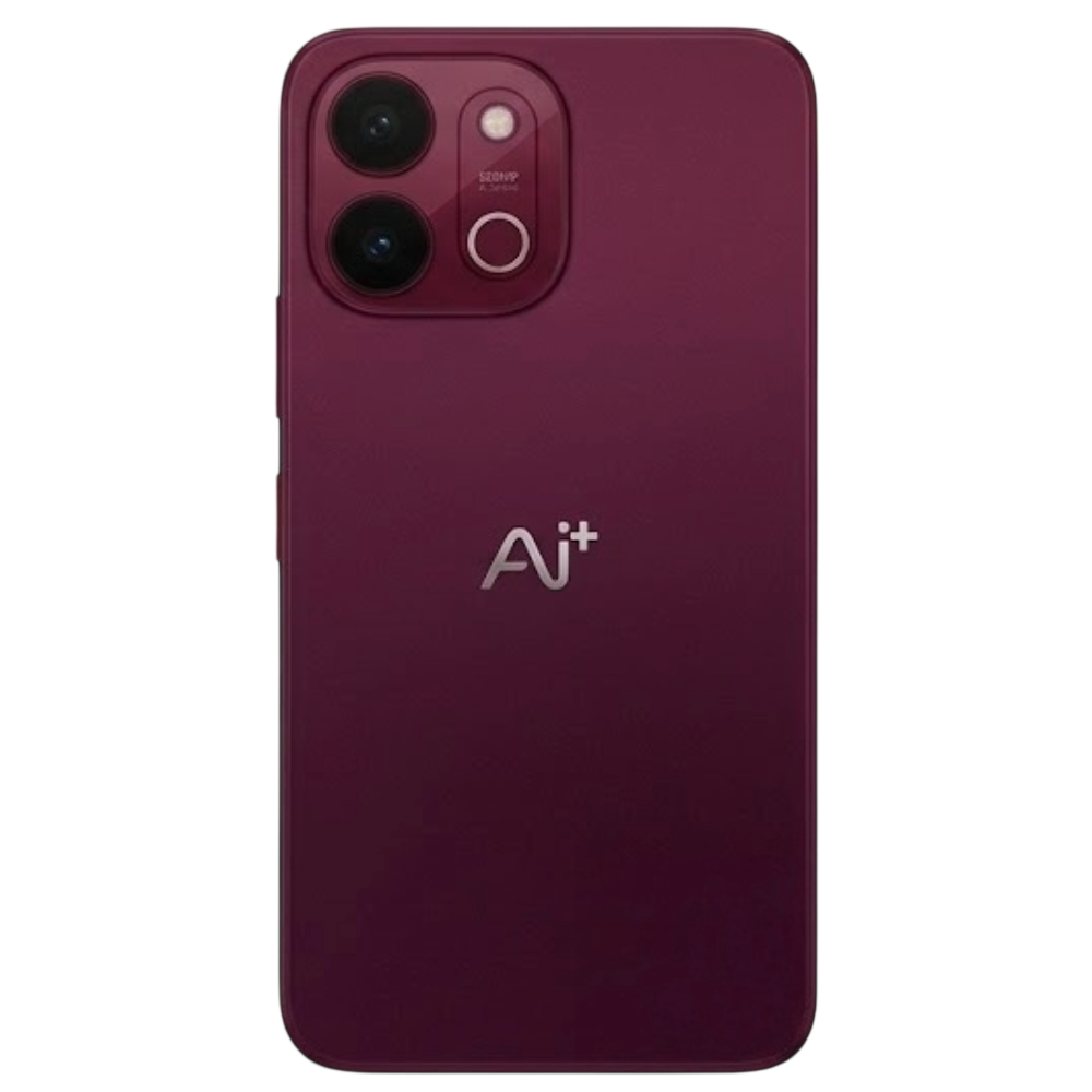 Ai+ Nova 2 Power 5G  Deep Purple Back View 