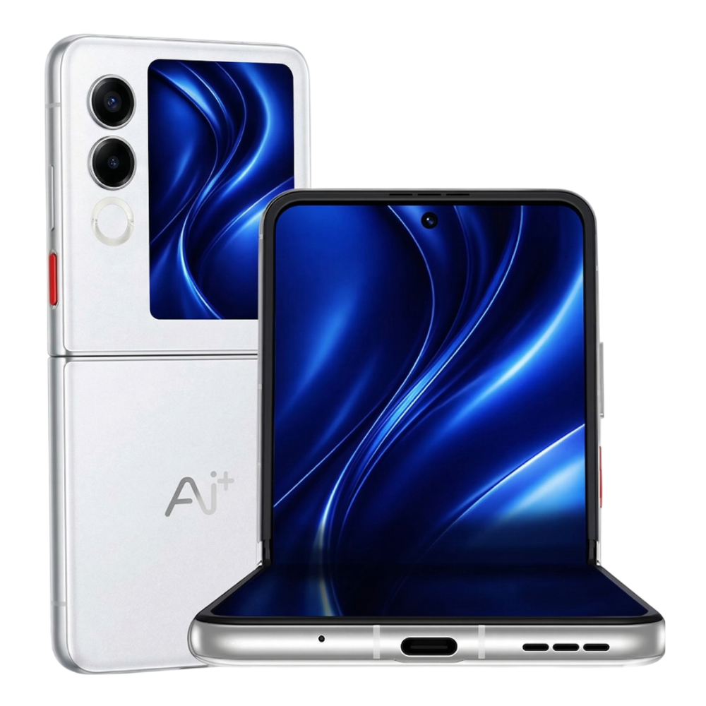 Ai+ Nova Flip 5G front and back Ai+ Nova Flip 5G front and back