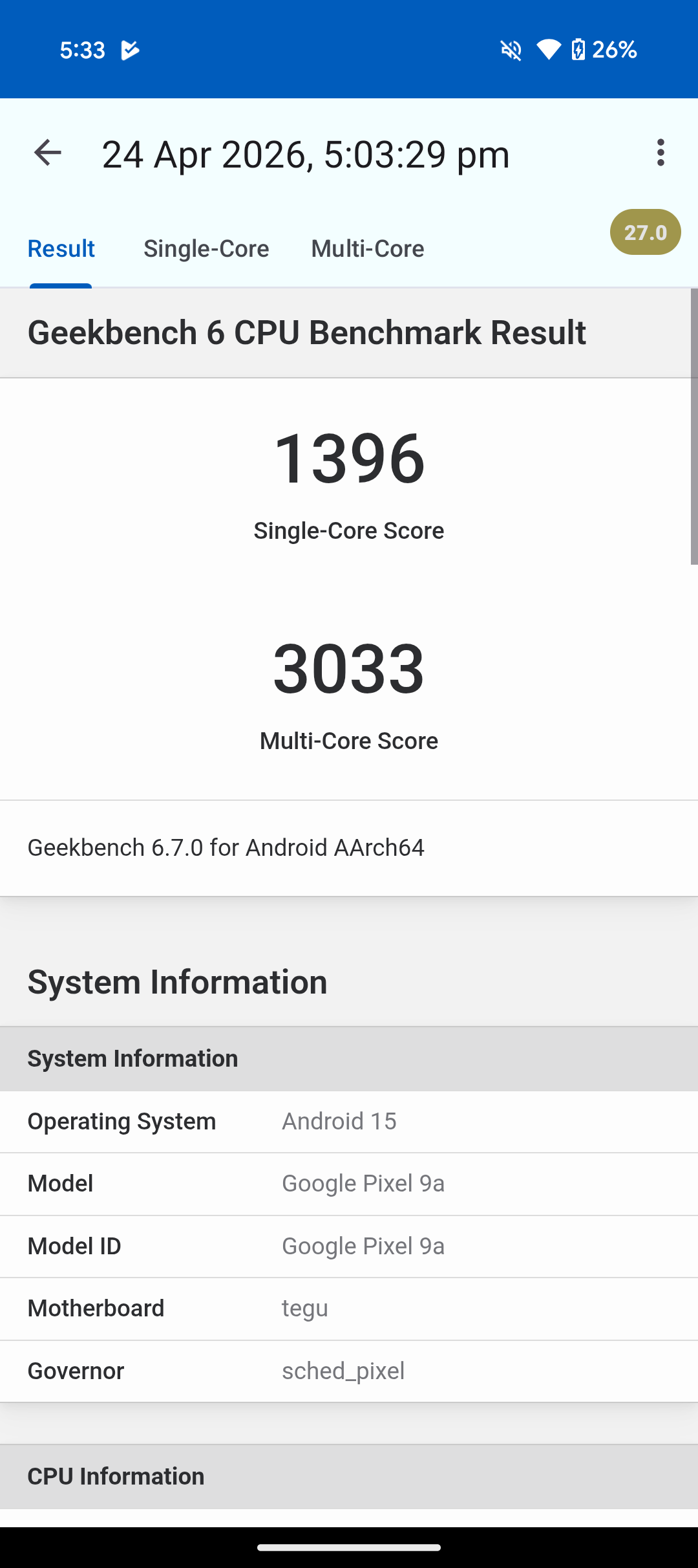 Geekbench 6