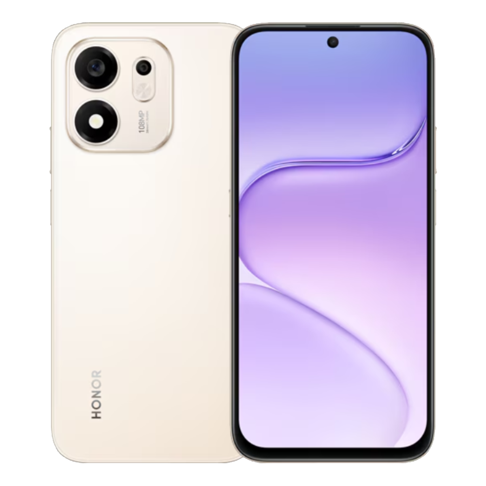 Honor 600 Elite 5G Desert Gold Front and Back View