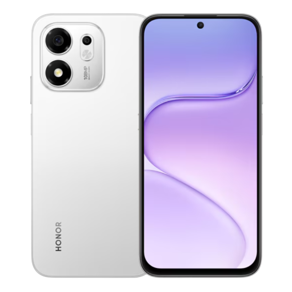 Honor 600 Elite 5G Meteor Silver Front and Back View