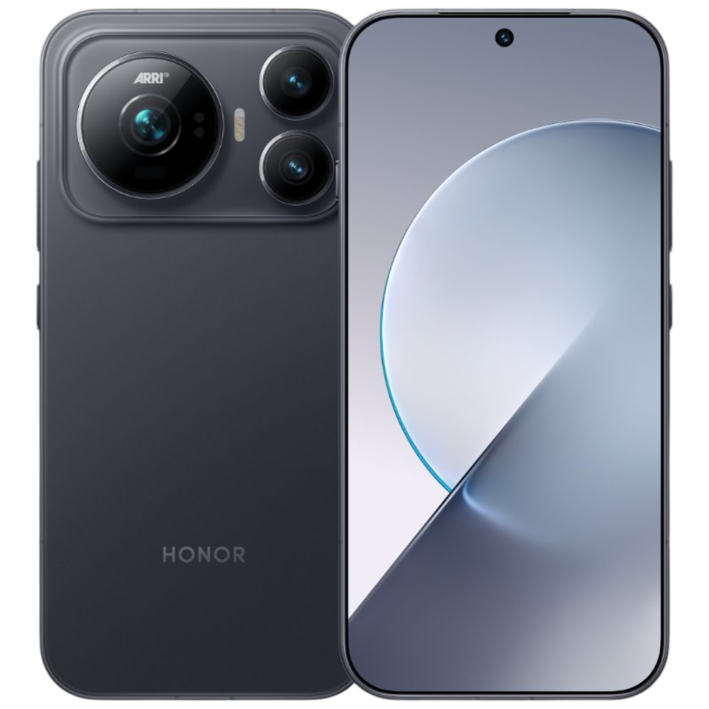 Honor Magic 9 Curtain Black Front and Back