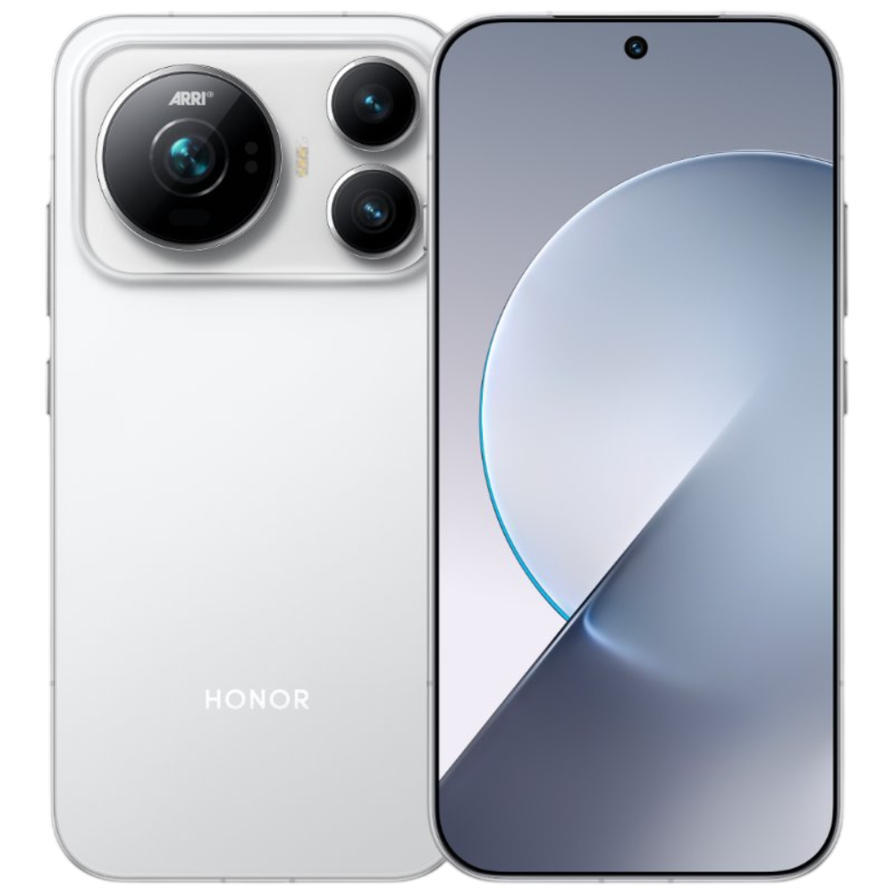 Honor Magic 9 Morning White Front and Back
