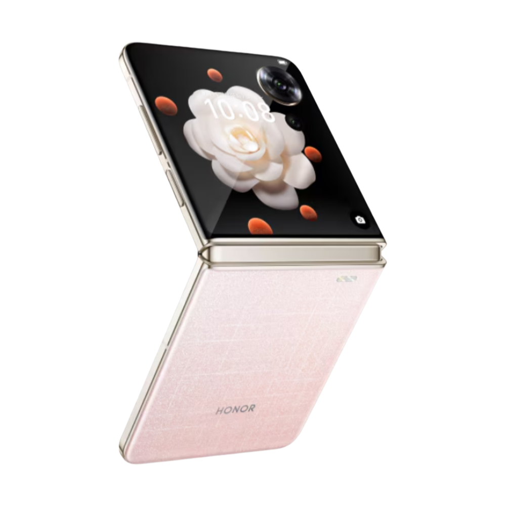 Honor Magic V Flip Champagne Pink Back