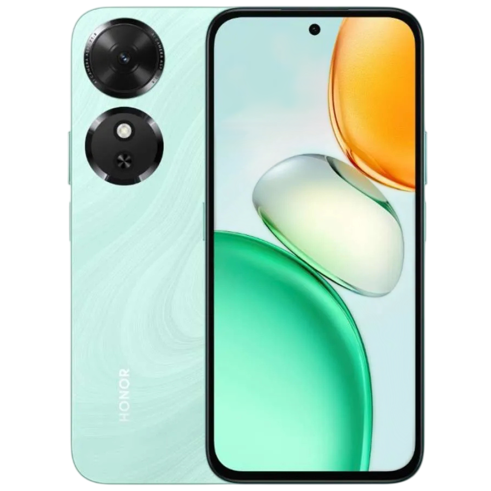 Honor Play 10C Green Front and Back View