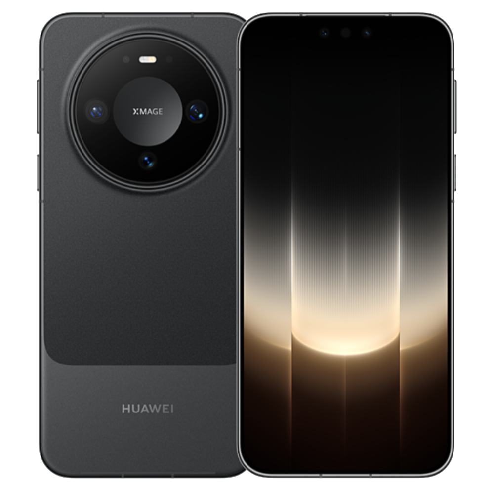 Huawei Mate 90 Obsidian Black Front and Back