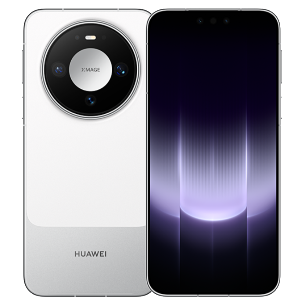 Huawei Mate 90 Zero Degree White Front and Back