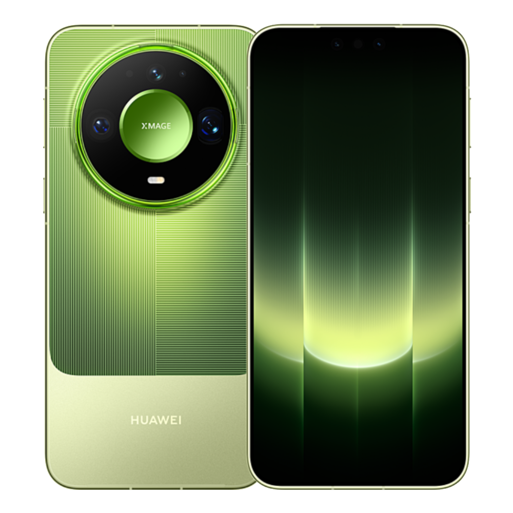 Huawei Mate 90 Pro Max Emerald Green Front and Back View
